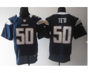 nike nfl jerseys san diego chargers #50 manti teo dk.blue[Elite]