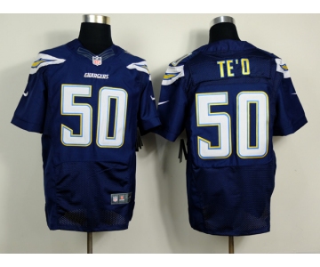 nike nfl jerseys san diego chargers #50 manti teo dk.blue[nwe Elite]