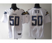 nike nfl jerseys san diego chargers #50 manti teo white[Elite]