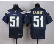 nike nfl jerseys san diego chargers #51 emanuel blue[Elite][emanuel]