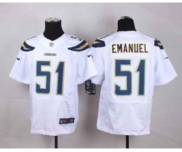 nike nfl jerseys san diego chargers #51 emanuel white[Elite][emanuel]