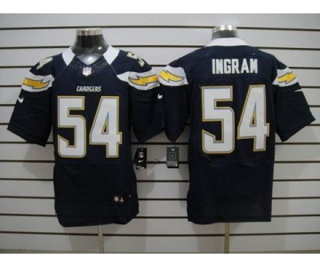 nike nfl jerseys san diego chargers #54 ingram dk.blue[Elite]