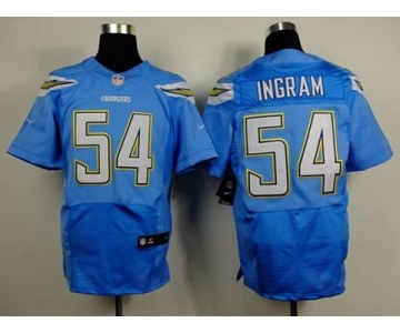 nike nfl jerseys san diego chargers #54 ingram lt.blue[new Elite]