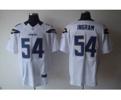 nike nfl jerseys san diego chargers #54 ingram white[Elite]