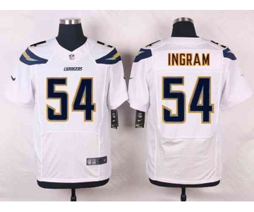 nike nfl jerseys san diego chargers #54 ingram white[new Elite]