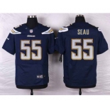 nike nfl jerseys san diego chargers #55 seau blue[new Elite]