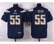 nike nfl jerseys san diego chargers #55 seau blue[new Elite]