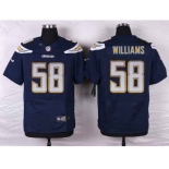 nike nfl jerseys san diego chargers #58 williams blue[new Elite]