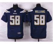 nike nfl jerseys san diego chargers #58 williams blue[new Elite]