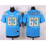 nike nfl jerseys san diego chargers #63 troutman lt.blue[new Elite]