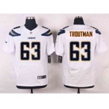 nike nfl jerseys san diego chargers #63 troutman white[new Elite]