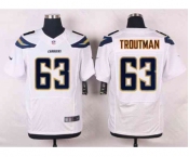 nike nfl jerseys san diego chargers #63 troutman white[new Elite]