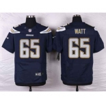 nike nfl jerseys san diego chargers #65 watt blue[new Elite]