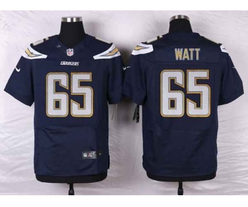 nike nfl jerseys san diego chargers #65 watt blue[new Elite]