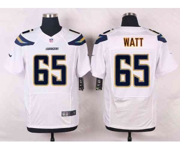 nike nfl jerseys san diego chargers #65 watt white[new Elite]