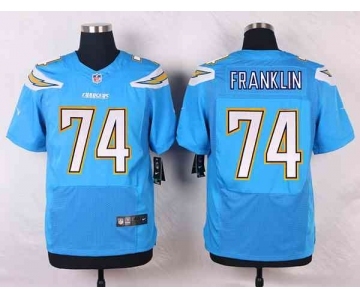 nike nfl jerseys san diego chargers #74 franklin lt.blue[new Elite]