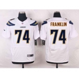 nike nfl jerseys san diego chargers #74 franklin white[new Elite]