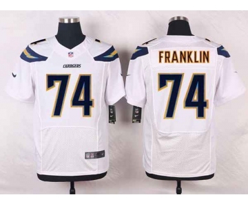 nike nfl jerseys san diego chargers #74 franklin white[new Elite]