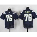 nike nfl jerseys san diego chargers #76 fluker dk.blue[new Elite]