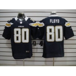 nike nfl jerseys san diego chargers #80 floyd dk.blue[Elite]