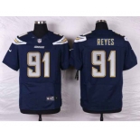 nike nfl jerseys san diego chargers #91 reyes blue[new Elite]