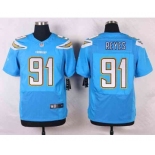 nike nfl jerseys san diego chargers #91 reyes lt.blue[new Elite]