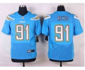 nike nfl jerseys san diego chargers #91 reyes lt.blue[new Elite]