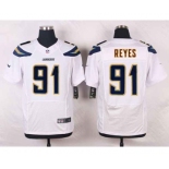 nike nfl jerseys san diego chargers #91 reyes white[new Elite]