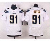 nike nfl jerseys san diego chargers #91 reyes white[new Elite]