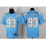 nike nfl jerseys san diego chargers #93 freeney lt.blue[new Elite][freeney]