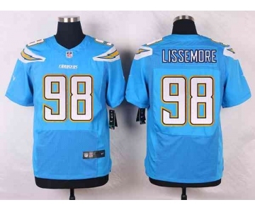 nike nfl jerseys san diego chargers #98 lissemore lt.blue[new Elite]