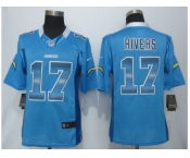 2015 New Nike San Diego Charger #17 Rivers Blue Strobe Jerseys[Limited]