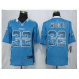 2015 New Nike San Diego Charger #32 Weddle Blue Strobe Jerseys[Limited]