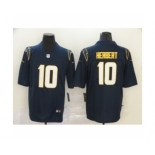 Los Angeles Chargers #10 Justin Herbert Navy 2020 NFL Draft Vapor Limited Jersey