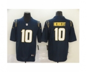 Los Angeles Chargers #10 Justin Herbert Navy 2020 NFL Draft Vapor Limited Jersey