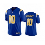 Los Angeles Chargers #10 Justin Herbert Royal 2020 NFL Draft Alternate Vapor Limited Jersey