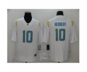 Los Angeles Chargers #10 Justin Herbert White 2020 NFL Draft Vapor Limited Jersey