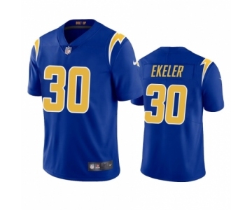 Los Angeles Chargers #30 Austin Ekeler Royal 2020 2nd Alternate Vapor Limited Jersey