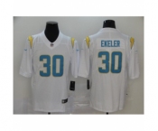 Los Angeles Chargers #30 Austin Ekeler white 2020 Vapor Limited Jersey