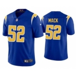 Los Angeles Chargers #52 Khalil Mack Royal 2022 Alternate Vapor Limited Jersey