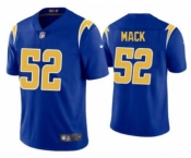 Los Angeles Chargers #52 Khalil Mack Royal 2022 Alternate Vapor Limited Jersey