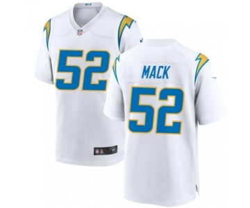 Los Angeles Chargers #52 Khalil Mack White 2022 Alternate Vapor Limited Jersey