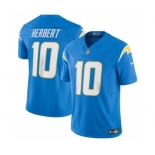 Men's Los Angeles Chargers #10 Justin Herbert Blue 2023 F.U.S.E. Vapor Untouchable Limited Stitched Jersey