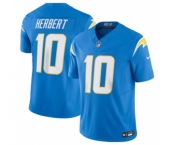 Men's Los Angeles Chargers #10 Justin Herbert Blue 2023 F.U.S.E. Vapor Untouchable Limited Stitched Jersey