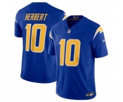 Men's Los Angeles Chargers #10 Justin Herbert Royal 2023 F.U.S.E. Vapor Untouchable Limited Stitched Jersey