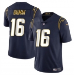 Men's Los Angeles Chargers #16 Casey Bauman Navy 2024 Vapor Limited Football Stitched Jersey