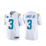 Men's Los Angeles Chargers 2022 #3 Derwin James Jr. White With 2-star C Patch Vapor Untouchable Limited Stitched Jersey