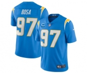 Men's Los Angeles Chargers 2022 #97 Joey Bosa Blue With 2-star C Patch Vapor Untouchable Limited Stitched NFL Jersey