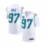 Men's Los Angeles Chargers 2022 #97 Joey Bosa White With 2-star C Patch Vapor Untouchable Limited Stitched NFL Jersey