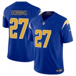 Men's Los Angeles Chargers #27 J.K. Dobbins Royal 2024 F.U.S.E Vapor Limited Stitched Football Jersey